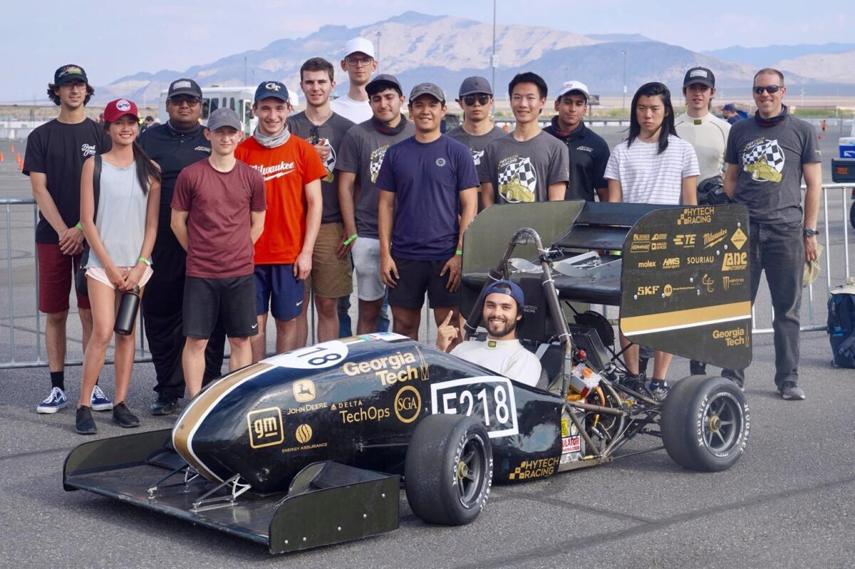 HyTech Racing team in Nevada in June 2021