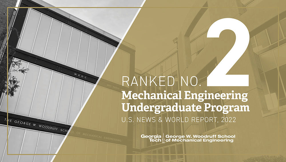 U.S. News and World Report Places Woodruff School 2nd in Undergrad Rankings