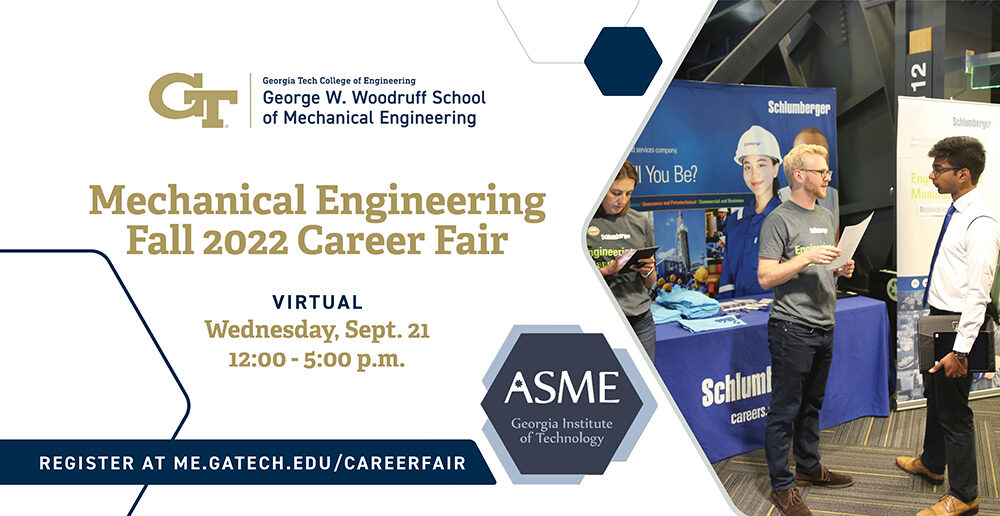 Fall 2022 Mechanical Engineering Career Fair (Virtual)