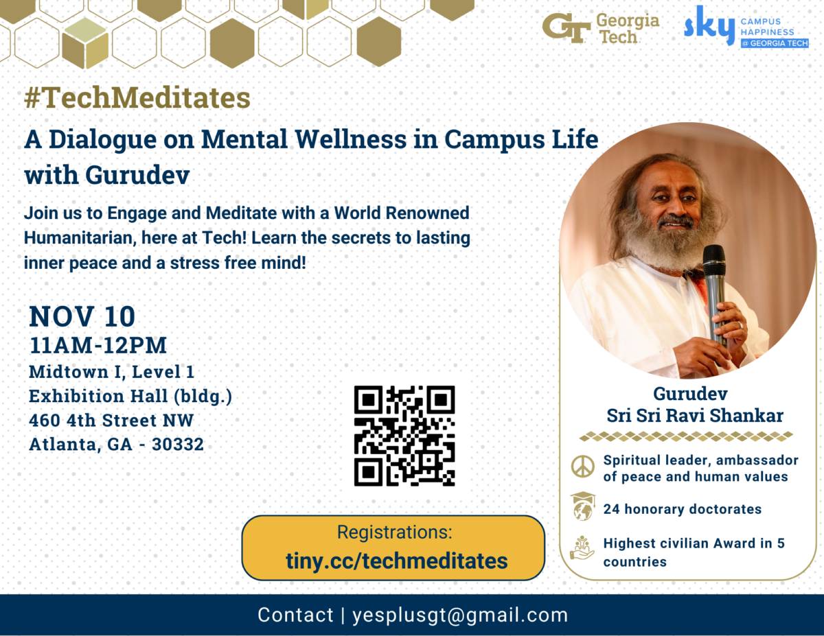 #TechMeditates – a Dialogue on Mental Wellness with Gurudev Sri Sri Ravi Shankar