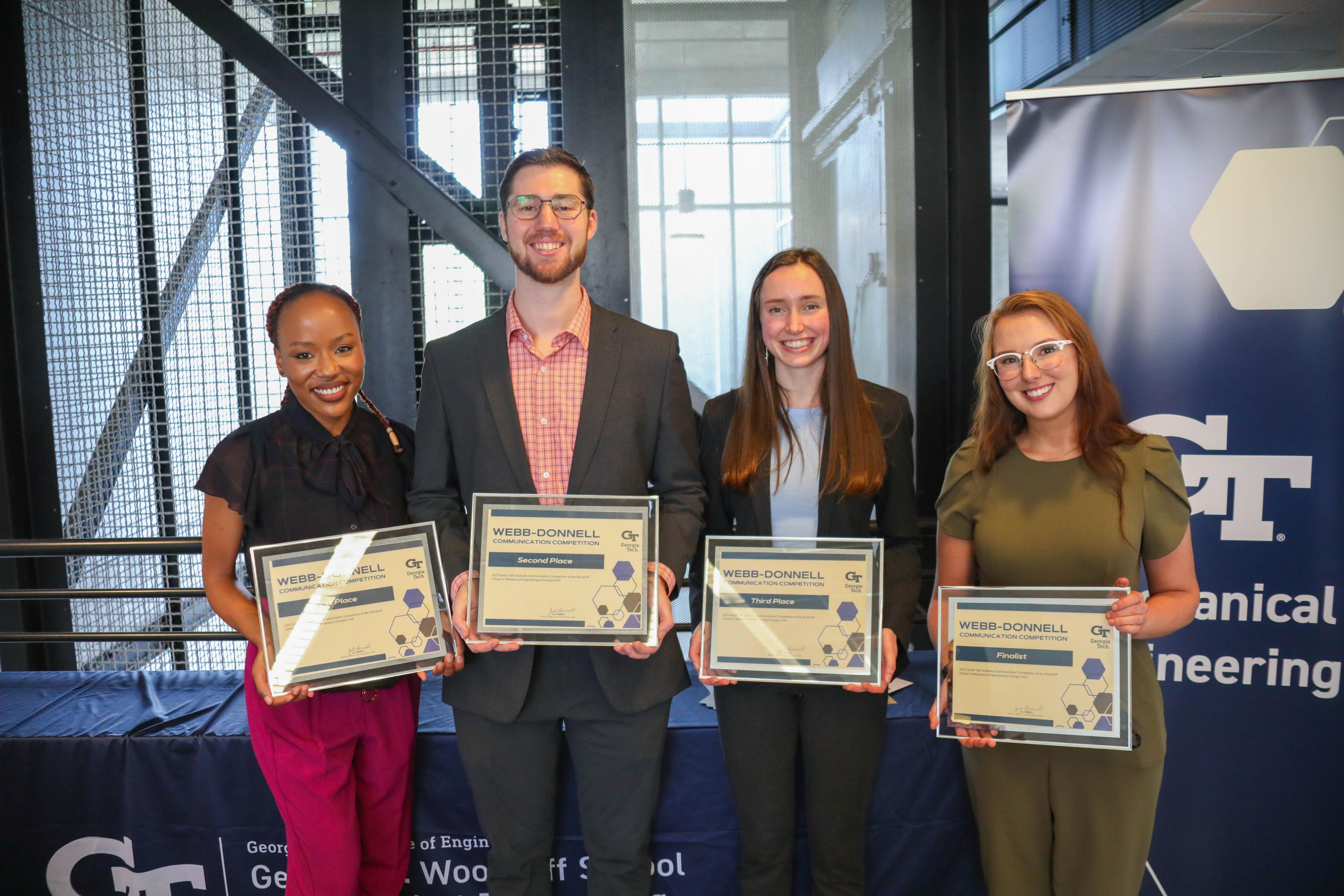 Quick Talks Graduate Communication Competition Finalists