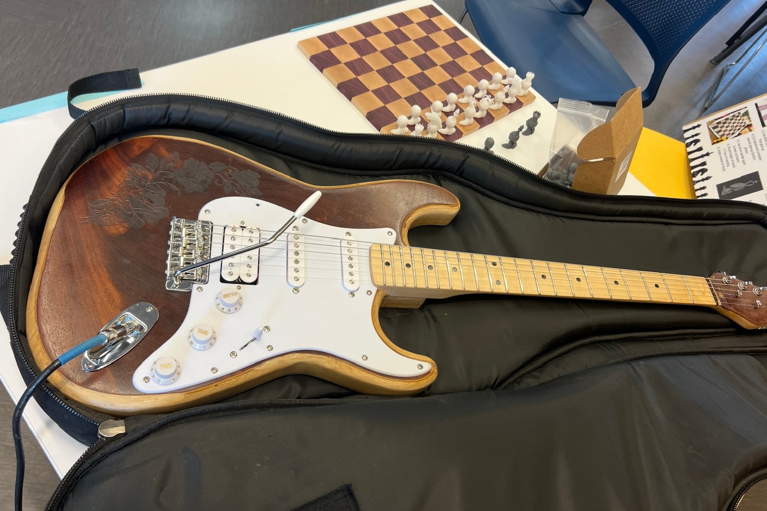 Lauren Thompson, guitar