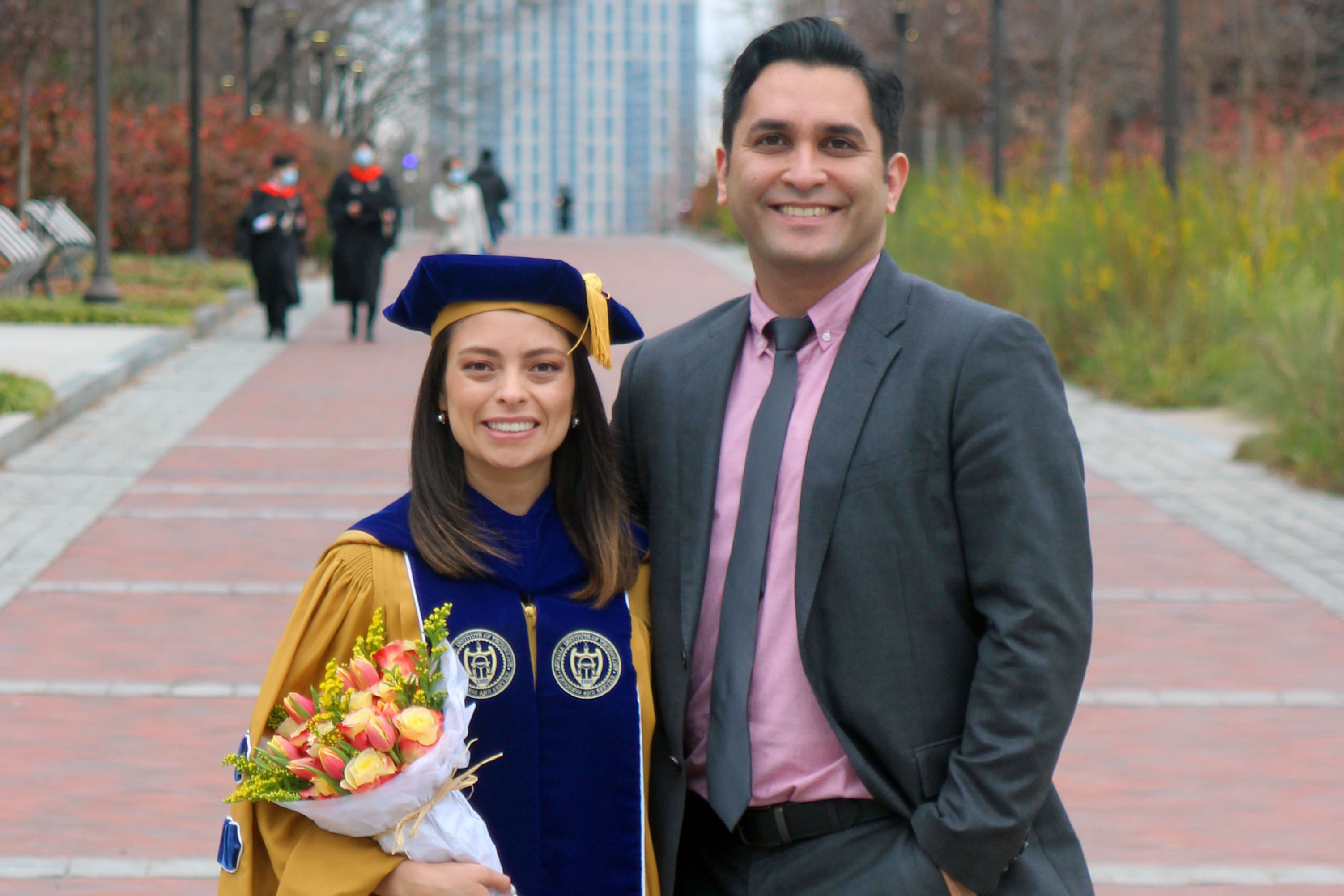 Natalia and Ali Khosravani