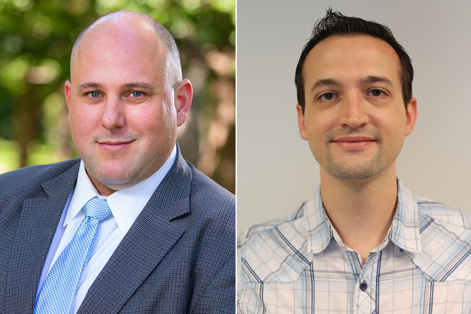 Aaron Stebner and Aaron Young