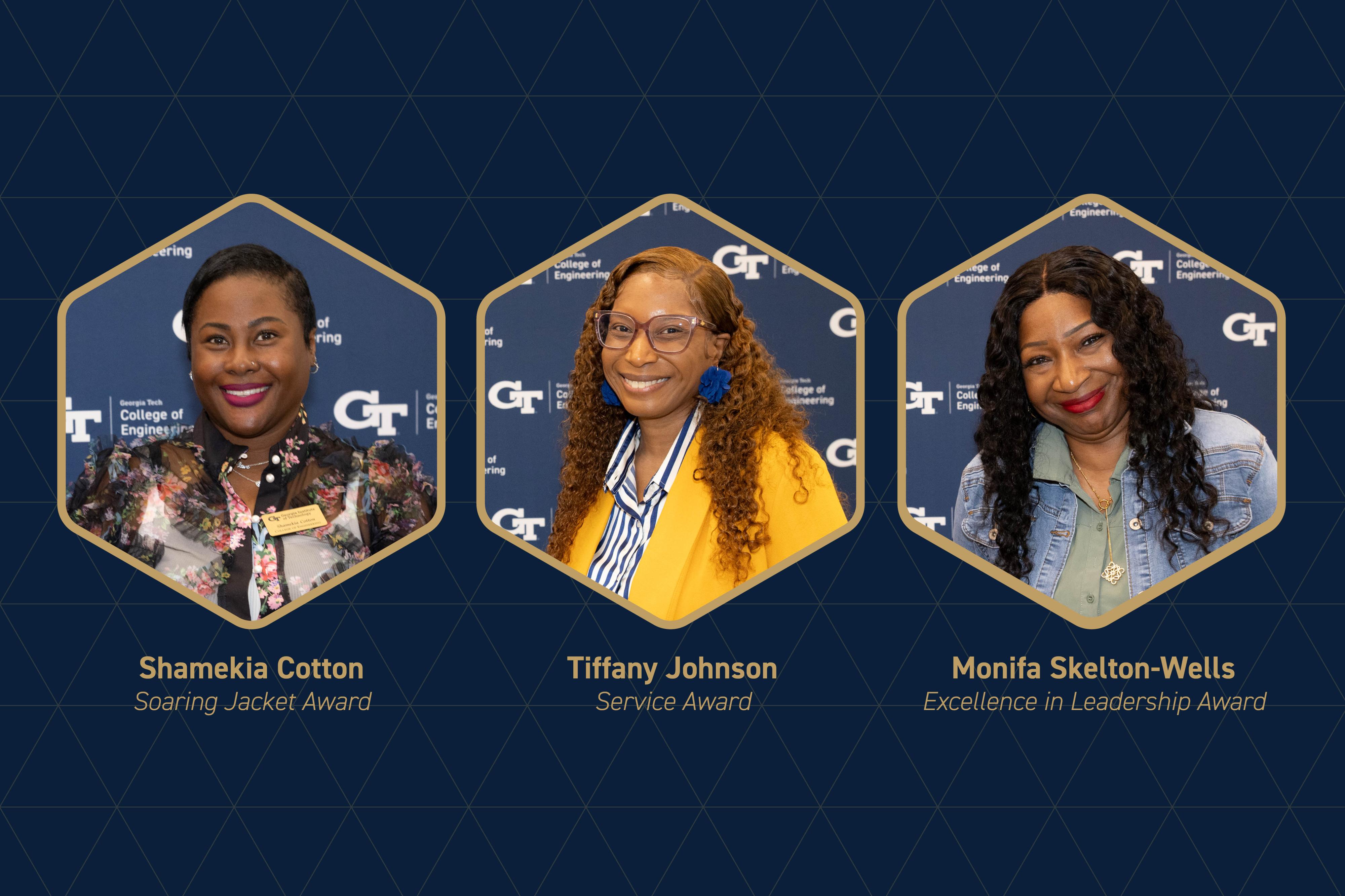 College of Engineering Recognizes Three Woodruff School Staff Members