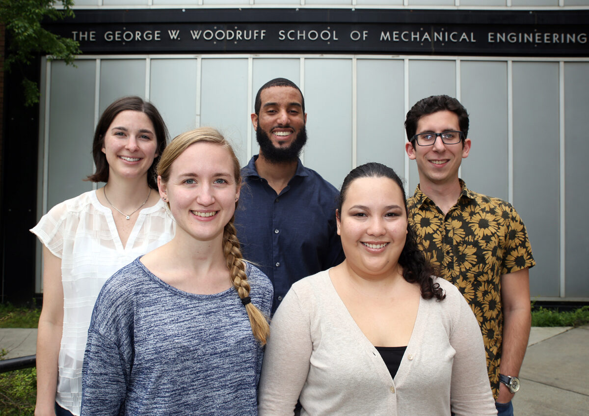 Woodruff School NSF Graduate Fellowship winners