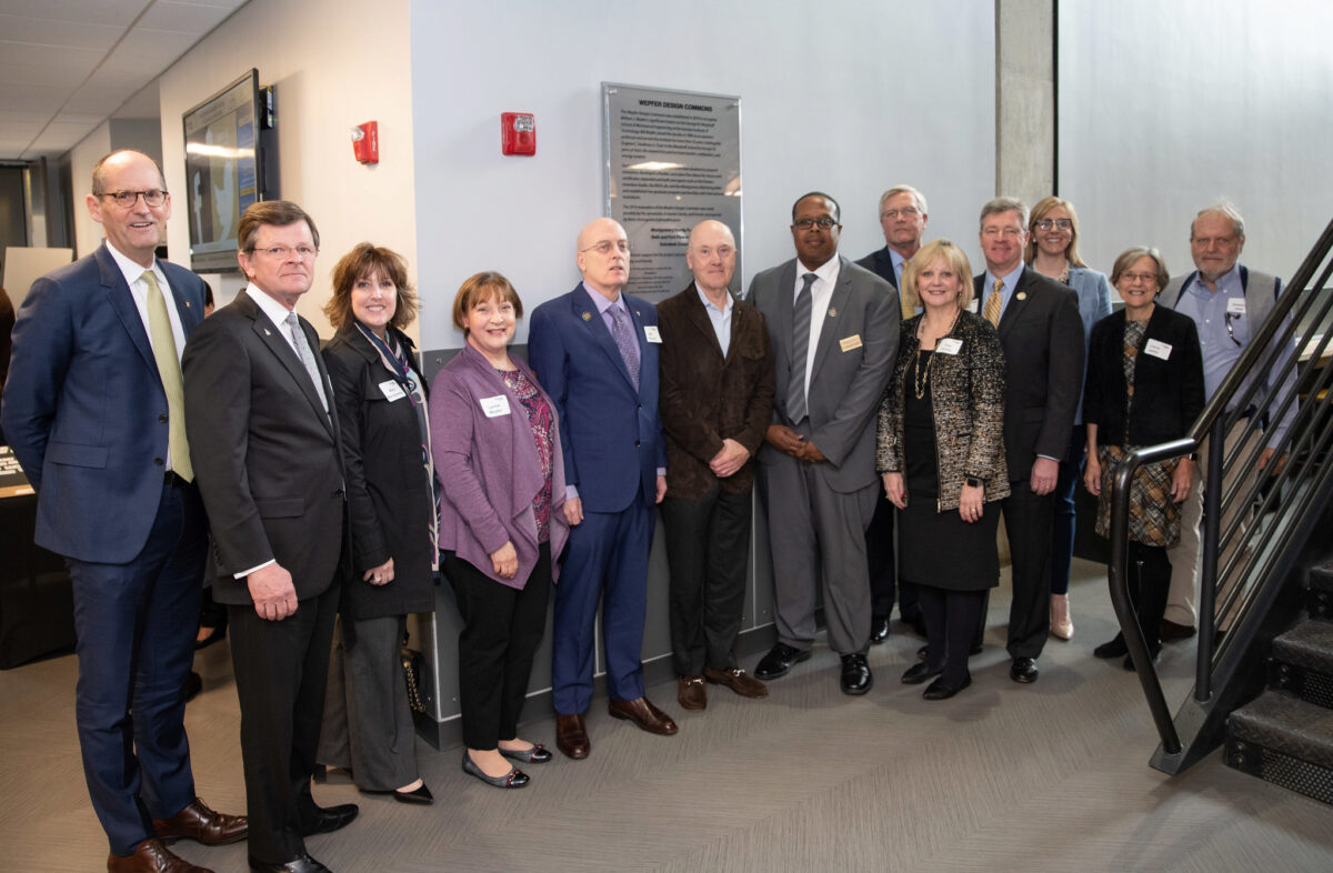 Wepfer Design Commons Dedication- Dignitaries Wepfer Design Commons Dedication- Dignitaries