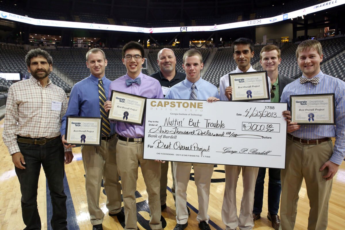 Spring 2013 Capstone Winners Photo