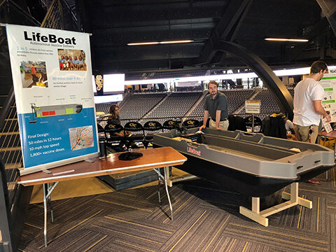 Team Lifeboat Capstone display and prototype Team Lifeboat Capstone display and prototype