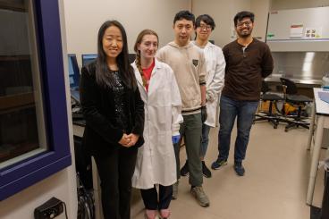 Yuhang Hu and students