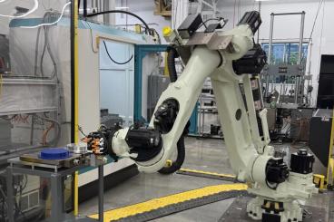 The cloud laboratory will enable researchers nationwide to conduct AI-driven experiments using the Advanced Manufacturing Pilot Facility's materials and manufacturing equipment. (Credit: Georgia AIM)