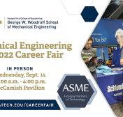 Fall 2022 Mechanical Engineering Career Fair (In-Person)