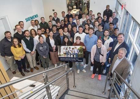 EV & the Grid visit to Siemens