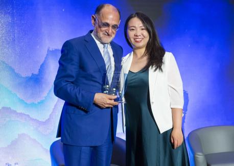 Fan Zhang Receives National Engineering Achievement Award from ANS