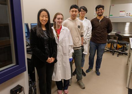 Yuhang Hu and students