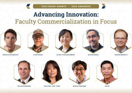Advancing Innovation: Tech Ready Grants Support Faculty Commercialization Efforts
