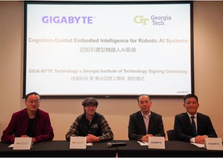 GIGABYTE Grant Supports Robotics and AI Ecosystem at Tech 